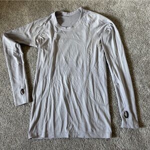 Light Purple/Lavender Tech Swiftly Long Sleeve Top